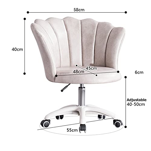 Chaise de travail durable marron base PP et design ergonomique soigné