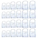 12 Paires Transparent Haute Couvre Conseils Protecteurs Caps Haute Bouchons pour Les Femme...