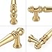 KOOFIZO 10 Pack 3 Inch Brushed Gold Kitchen Cabinet Handles Gold Cabinet Pulls Cabinet Hardware P30 for Cabinets Drawer Dresser Cupboard Bedroom Bathroom