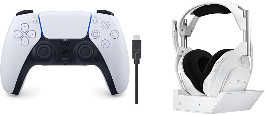 【純正品】DualSense ワイヤレスコントローラー (CFI-ZCT1J)【Amazon.co.jp特典】PS5用コントローラー充電ケーブル3m | 【セット買い】【純正品】DualSense ワイヤレスコントローラー (CFI-ZCT1J)【特典】PS5用コントローラー充電ケーブ | ハンドル・ジョイスティック | ソニー・インタラクティブエンタテインメント