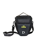 MegaGear ''Ultra Light'' - Bolsa para cámara Nikon D3400, D5600, D7200, D7100 con lente 18-105, D610 con lente 24-85, D500 con lente 55-200mm, color negro