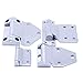 Steel Door Fittings Industrial Heavy Series Stainless Steel 304 Load-Bearing Hinge(71x110mm)