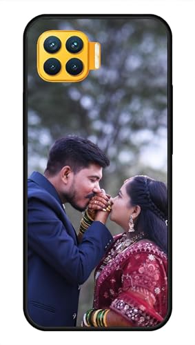 Image of NDCOM for Customised Oppo F17 Pro Back Cover | Ultra Slim F17 Pro Phone Case | Stylish Oppo F17 Pro Mobile Cover DIY Personalised Photo Design | Customized Gift Custom Text Name Printed Metal Case