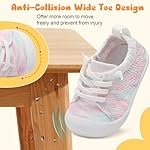 JIASUQI Baby Shoes for Toddler Boys Girls Sneakers Slip on Walking Shoes for Babies - Image 2