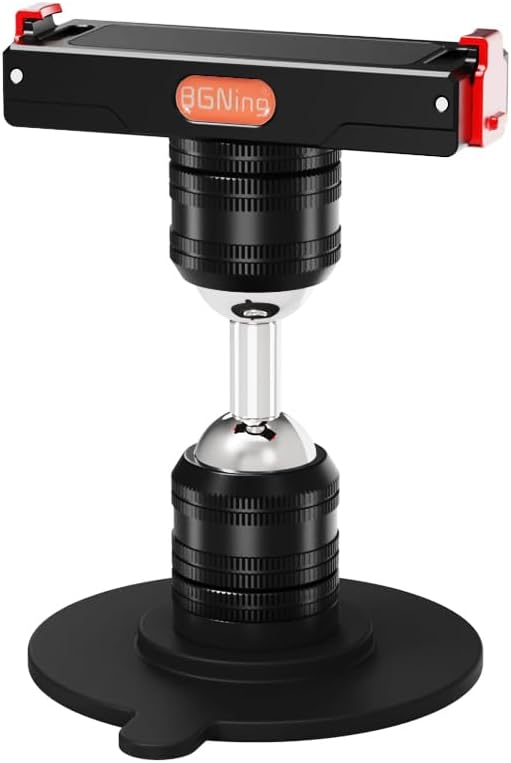 BGNing Aluminum Universal Camera Plate Holder with 1/4 Screw Hole Compatible with ACTION5 PRO HERO13 x4/OSMO 360 (SET8-B)