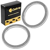 Caltric 2 Muffler Gasket Compatible with Suzuki Vs700Glf Intruder 700 1986 1987