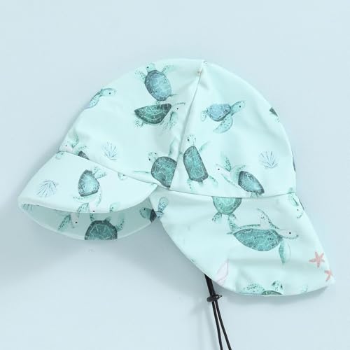 Baby Boys Swimsuit with Hat Toddler One Piece Long Sleeve Rash Guard Zipper Bathing Suits Cute Dinosaur Swimwear2