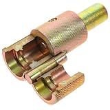 Healeved Corrugated Interface Processing Tool 1/2 Inch Bellows Maker Flat Mouth Joint Metal Processing Tool for Plumbing and Pipe Installation