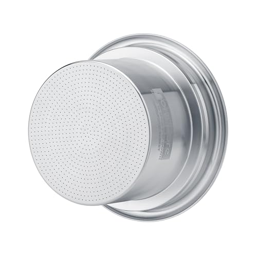 Image of Normcore 58mm to 49mm Step-Down Portafilter Basket Kit, CNC-machined From a Solid Block of 304 Stainless Steel, 0.28mm Holes, Includes Dosing Funnel, 49mm Puck Screen, 200 Papers Filter