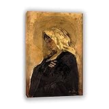  Joaquin Sorolla - Reproduction d\'art célèbre. Impression Vierge Marie sur Toile. Tableaux pour la décoration Murale du Salon. Cadre en Bois 80x128cm(31.5x50.4in) Encadré