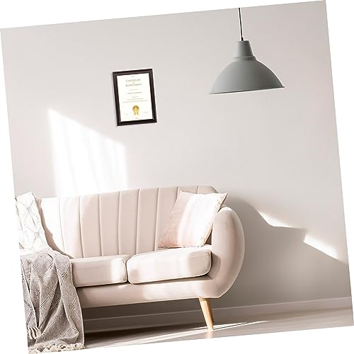 Holibanna Caixa De Certificado Cabide De Exibição De Imagem Molduras Para Pendurar Parede Porta-retr