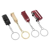Porte-clés robustes en alliage de zinc : fabriqués en alliage de zinc, porte-clés robustes et résistants déformation et casse. idée cadeau londonienne, porte-clés style anglais