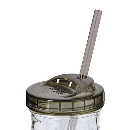 Ball 1440015015 Ball Wide Mouth Mason Jar Sip & Straw 2 Count3 #TOP4
