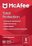 McAfee Total Protection 2023 | 1 Gerät | Virenschutz- und Internet-Sicherheitssoftware | inkl. VPN,...