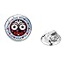 Produktbild Heiliger Lord Jagannath Anstecknadel Indien Hindu, Jagannath Puri Rath Yatra Thema Glas Runde Brosche Rucksack Kleidung Hut Schmuck