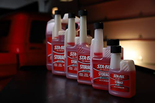 Image of STA-BIL Storage Fuel Stabilizer - Keeps Fuel Fresh for 24 Months - Prevents Corrosion - Gasoline Treatment that Protects Fuel System - Fuel Saver - Treats 40 Gallons - 16 Fl. Oz. (22207-24PK)