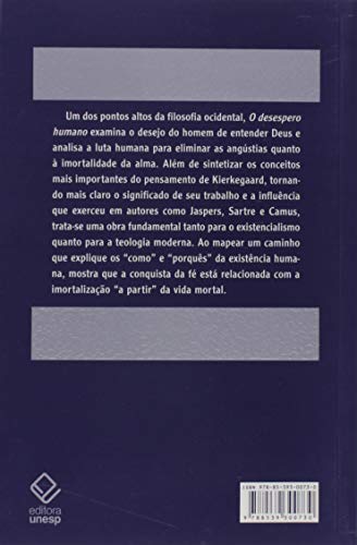 O desespero humano: Doença até a morte
