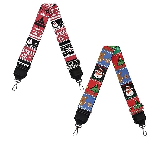 Image of Jeiento Replacement Shoulder Strap,2 Piece Set Guitar Style Handbag Crossbody Strap Adjustable Guitar Straps for Women Girls