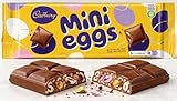 Cadbury Chocolate Easter Mini Eggs Chocolate Bar, Milk Chocolate Bar With Micro Mini Egg Inclusions, 360g Perfect For Easter Egg Hunt Great Gift For Kids & Adults School Offices