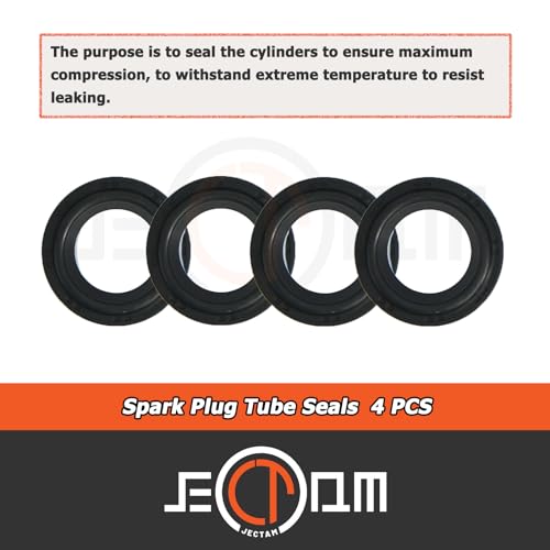 Image of Valve Cover Gasket Set Replace 12341-PLC-000 12030-PLC-000 12030-PLC-010 VS50606R Compatible with Civic 2001-2005 Engine 1.7L L4 Valve Cover Gaskets