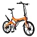 HOMERIC ebike 20" Elektrofahrrad klapprad Faltbares Pedelec für 250 W 36V 7.8Ah Akku abnehmbar Magnesiumlegierung Electric Bicycle für Erwachsene Outdoor 25km/h (Elektrofahrrad)