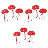 PRETYZOOM 9 Pcs Drôle Chat pour La Maison Bell Teasing Interactif de Noël en Peluche Dessin Animé Fournitures de Formation pour Animaux de Compagnie Chaton Jouet Intéressant Magasin