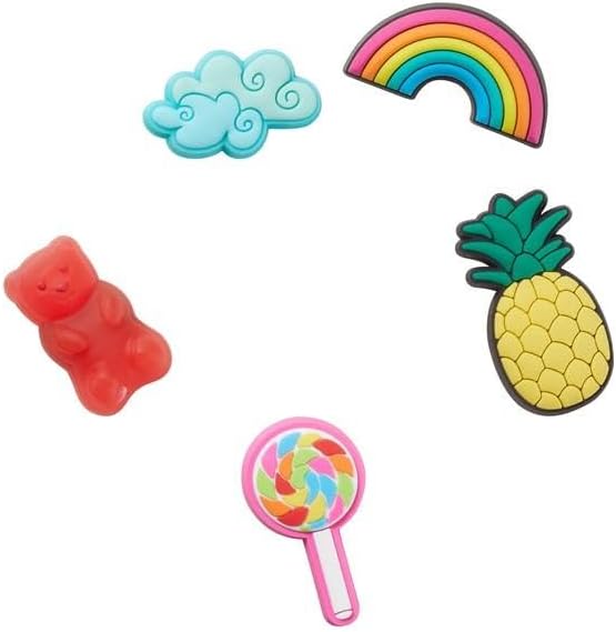 Crocs Jibbitz Packs for Shoes, and Sandals - Beautiful Accessory, Colorful Charms, and Constructed with Synthetic Material