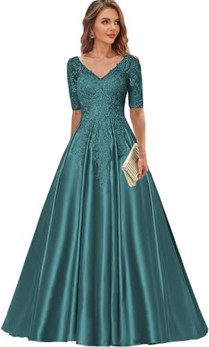 Satin Mother of The Bride Dresses with Sleeves Long UK | Ubuy Satin Mother of The Bride Dresses with Sleeves Long UK | Ubuy