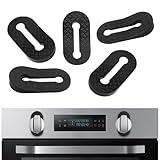 Child Proof Stove Knob Locks - Silicone Push-Turn Knobs Safety Covers for Gas & Electric Stoves - 5 Pack