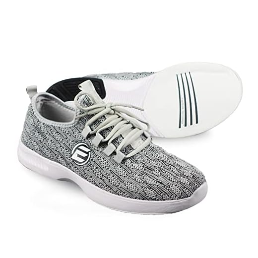ELITE Women's Kona Grey Bowling Shoes (us_Footwear_Size_System, Adult, Women, Numeric, Medium, Numeric_7)