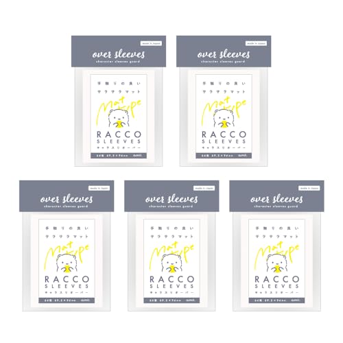 amii製 RACCOスリーブ マットオーバー14個セット Amazon.co.jp: amii. 片面マットオーバースリーブ 『RACCO スリーブ