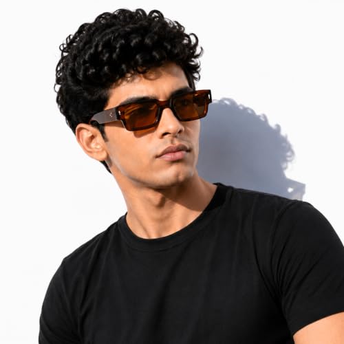 Image of Stood Bold Sunglasses |Chunky Square | Full Rim | UV Protected | Shiny | Medium | Men & Women | SG-STD0014