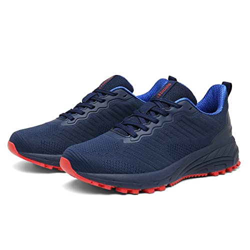 sotirsvs Chaussures de Sport Running Baskets Homme Femme Air Running Gym Fitness Baskets Jogging Sneakers Respirante et Confortables Blue 40 EU Cover