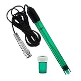 Electrodo de ORP reemplazable SNOWINSPRING Electrodo Redox ORP ORP-1, Sonda de Repuesto de Conector Tipo BNC para Probador, Medidor, Controlador, Cable Extra Largo