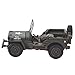 New Ray Jeep Willys 1:32 Scale Die Cast Model Car WW II Military US Army Vehicle