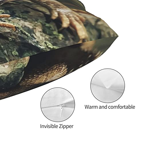 Pillowcase For Hair And Skin Bearded Dragon Lizards Super Soft Travel Pillow Case With Hidden Zipper Closure For Bed Cushion Cover For Sofa Bed Car Chair (14X20 In),Gifts For Women Men #TOP2