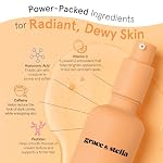 grace & stella Vitamin C Serum for Face (50ml /1.7 fl oz)- Brightening Vitamin C for Face with Hyaluronic Acid Serum To Reduce Dullness & Dark Spots - Vegan Skincare - Image 4