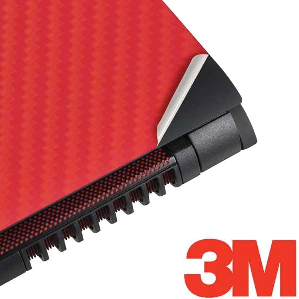 Skinit Decal Laptop Skin Compatible with Inspiron 15 3000 Series (2014) - Officially Licensed Red Carbon Fiber Specialty Texture Material Design