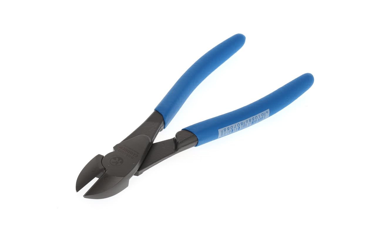 GEDORE Tronchese Laterale per Impieghi Gavosi per Filo Duro e Armonico Fino a 2 mm, Impugnatura Antiscivolo, Temprata, Lunga 180 mm, 8316-180 TL
