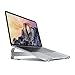 Produktbild BYKA: Universal Laptop Ständer Notebook Stand Ipad / Tablet Halter Halterung für alle (10" - 17") Marken (z.B. MacBook Pro / Air, Lenovo, Dell, Huawei, Acer, Samsung, HP) (Silber)