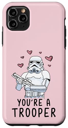 Coque iPhone 11 Pro Max Star Wars antichoc protection robuste Stormtrooper Valentin