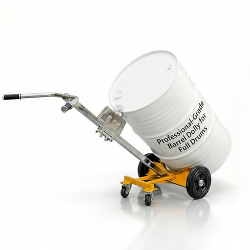 Carretilla para barriles 55 galones 1000 lbs capacidad miniatura 5