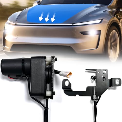 Image of Power Frunk Kit Compatible with Tesla Model Y Juniper 2025 2026, Auto Close System with Electric Suction Soft Closing Mechanism, Upgraded Automatic Frunk Closer for Tesla Model Y Accessories
