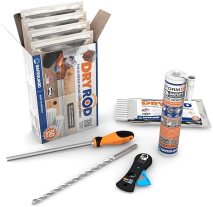 Dry Rods Dryrod Damp Proofing Rods DPC Kit: Treats 19ft (9