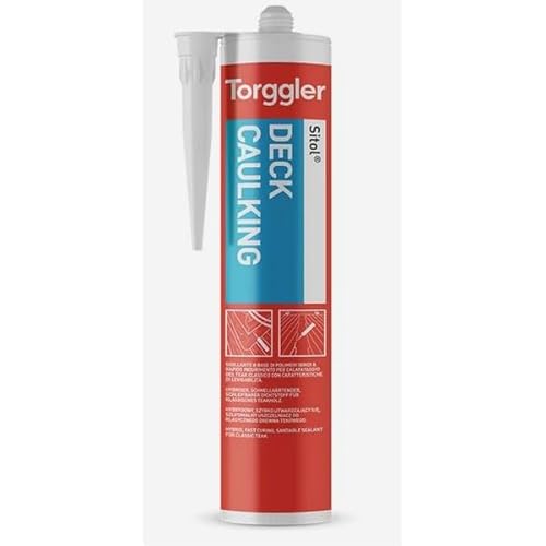 Torggler Adesivo Sigillante Nero Calafataggio Teak Sitol Deck Caulking 290 Ml Accessori Nautica