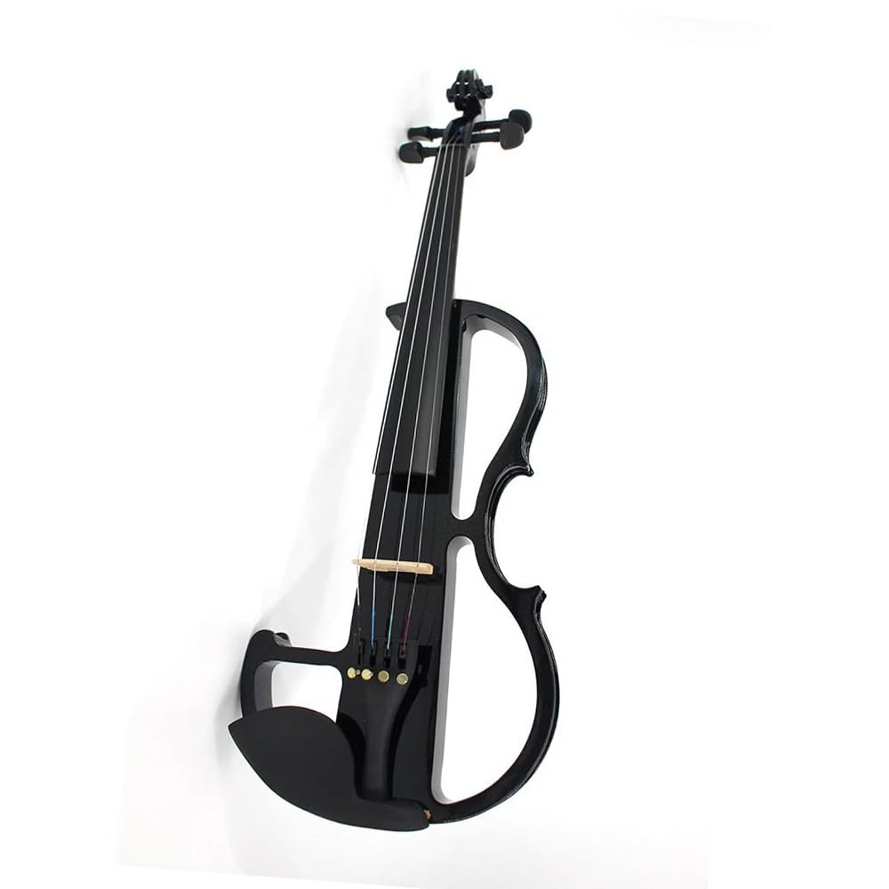 Violino Dimensioni 4/4 Con Custodia Per Arco Per Elettrico In Legno Massello Per Studenti Principianti(A)