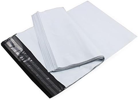 Generic Economy Polybag with Document Pouch POD Jacket, Courier Bags/Envelopes/Pouches/Cover Polybags for Shipping/Packing/Mailing (10 x 12 inches) (25)