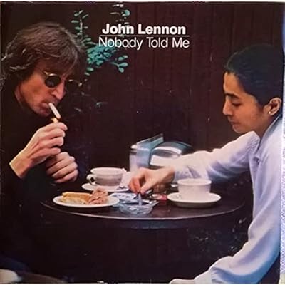 JOHN LENNON nobody told me, 7 inch single, POSP 700