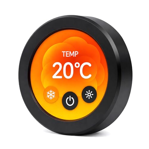 Image of ELECROW ESP32 Rotary Display 480x480-2.1 Inch HMI IPS Round Knob Touch Display Development Board, 2.4G WiFi and BLE Capacitive Touch Screen Compatible with Arduino IDE and The LVGL Library, Black