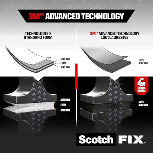 Scotch-Fix™ Extreme Double-Sided Mounting Tape 414H-XTEXT-EU, 25mmx1.5m, 24 RL/CV